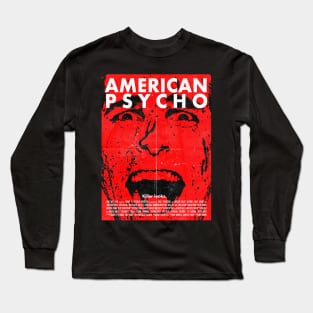 American Psycho Art Long Sleeve T-Shirt